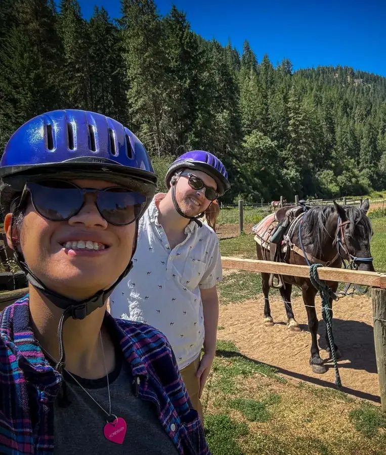 Alexis and Jacob in the Pacific Northwest